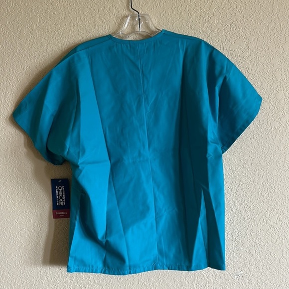 Cherokee Scrubs Blue Size XS teal unisex authentic scrubs - Picture 2 of 2